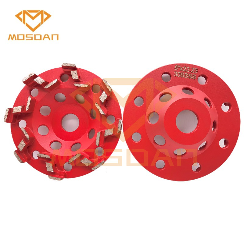 5 Inch Z Segment Cup Wheels 