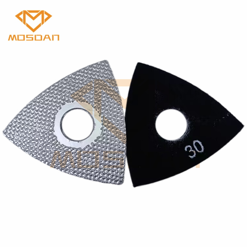 Brazed Trianglur Polishing Pads