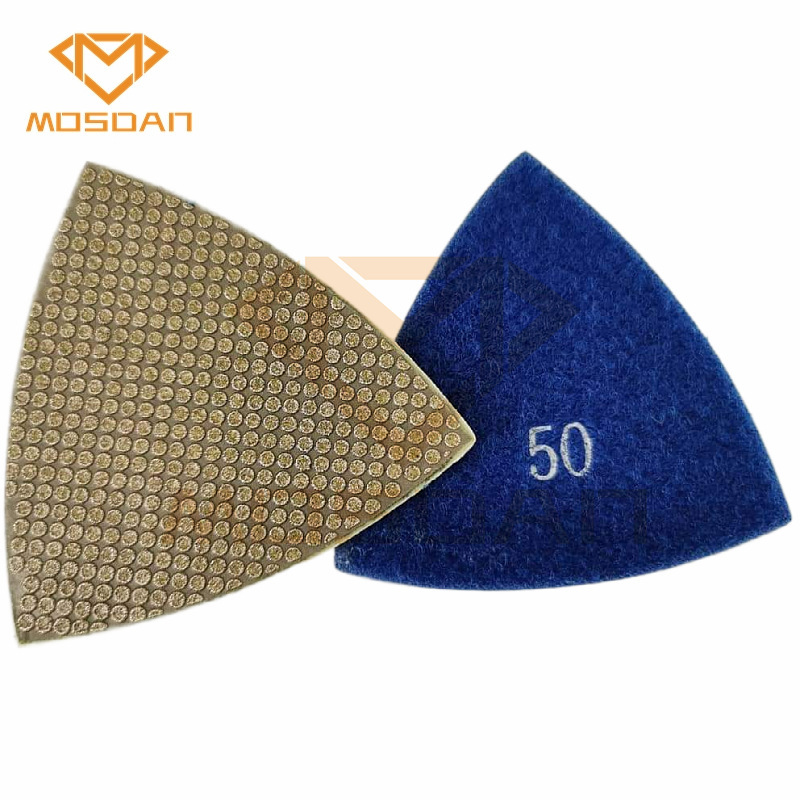 Electroplated Triangular Pads