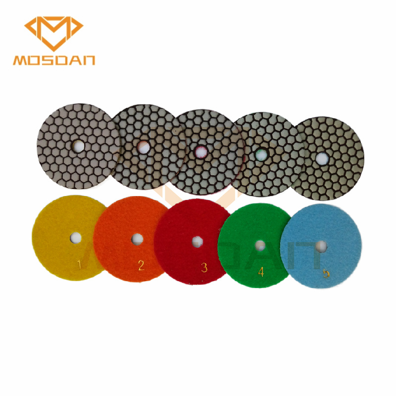 5 Steps Polishing Pads