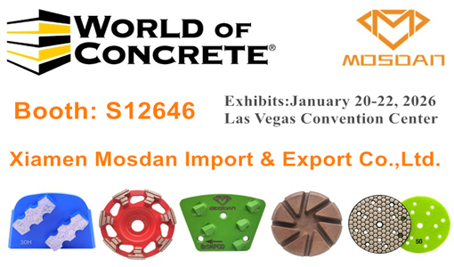 2026 World of Concrete-Mosdan Booth S12646