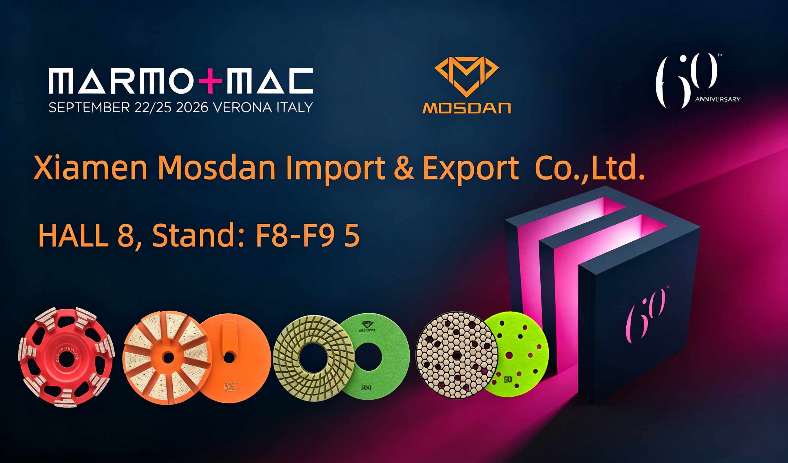 Invitation‑Visit Mosdan Booth at Marmomac 2026, Verona Italy